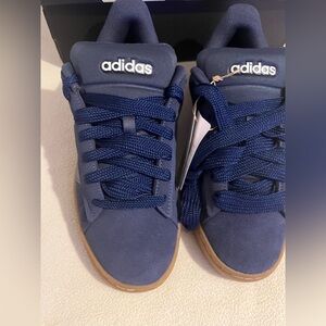 Adidas Men's Navy Blue Athletic Shoes